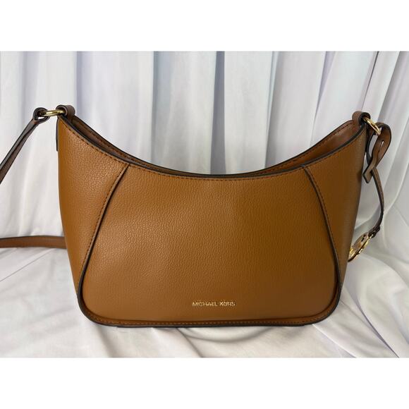 MICHAEL Michael Kors – Raquel Small Leather Crossbody - Picture 1 of 5